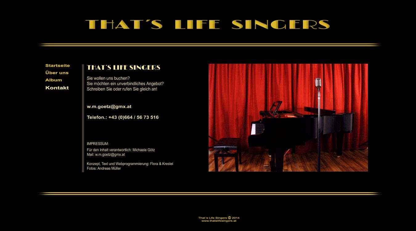 Thats Life Singers - Kontakt